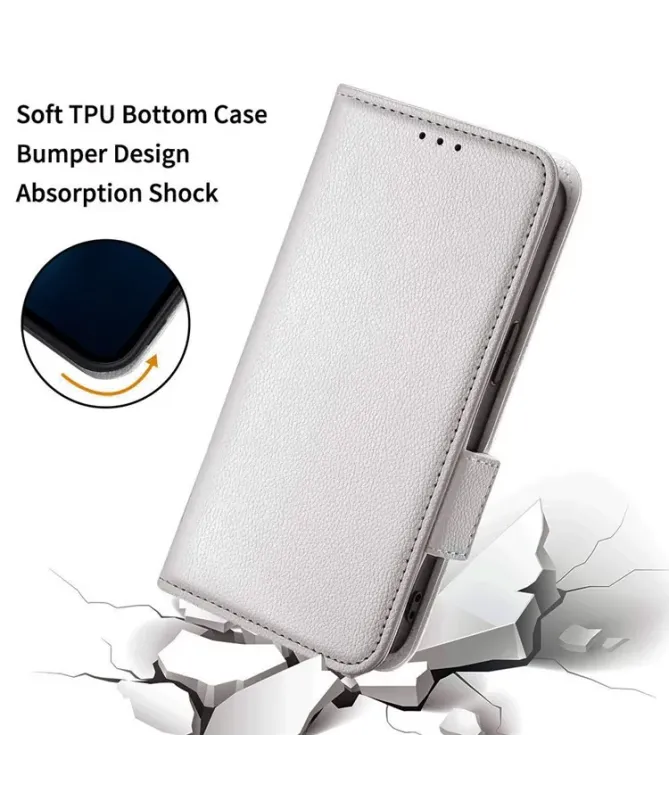 Housse Oppo A5 Pro 5G / 4G effet cuir à Lanière | FOLKEN