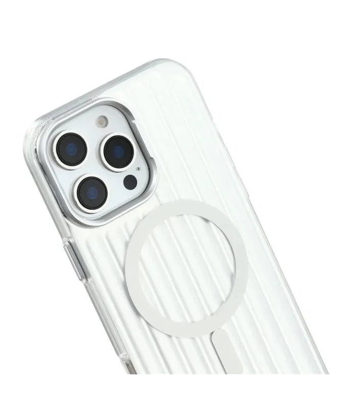 Coque iPhone 15 Pro MagSafe Texture Valise Antichoc | RIDGE