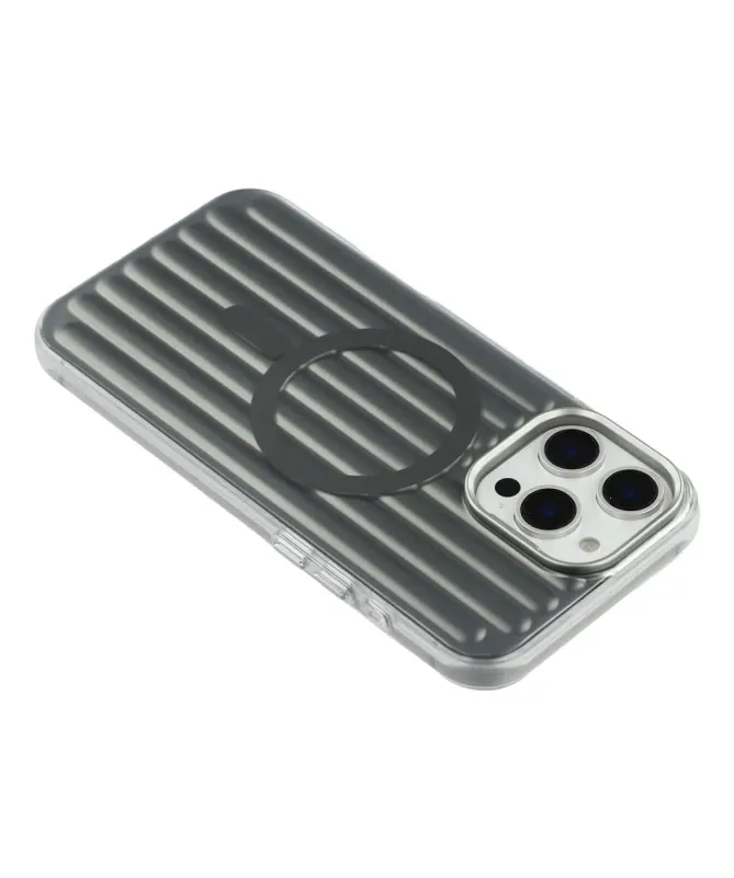 Coque iPhone 15 Pro MagSafe Texture Valise Antichoc | RIDGE