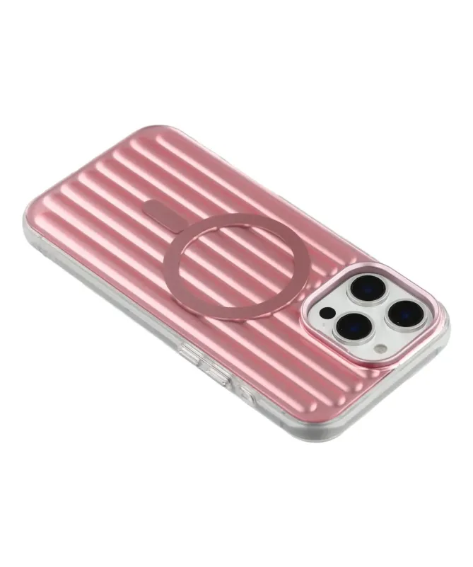 Coque iPhone 15 Pro MagSafe Texture Valise Antichoc | RIDGE