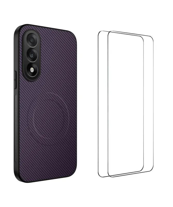 Pack Protection OnePlus Nord 5 Fibre de Carbone Magnétique