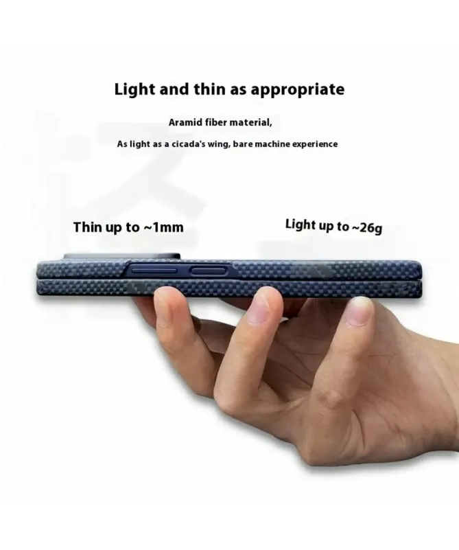 Coque Samsung Galaxy Z Fold 6 Fibre d'Aramide Magnétique | SOLAR