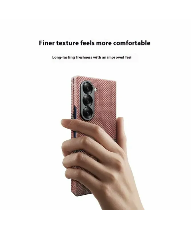 Coque Samsung Galaxy Z Fold 6 Fibre d'Aramide Magnétique | SOLAR