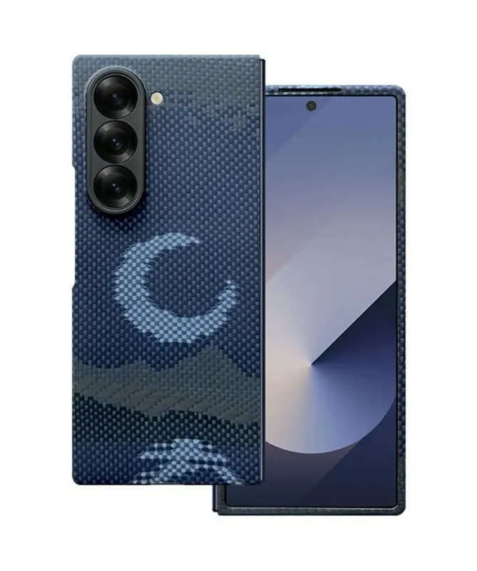 Coque Samsung Galaxy Z Fold 6 Fibre d'Aramide Magnétique | LUNAR
