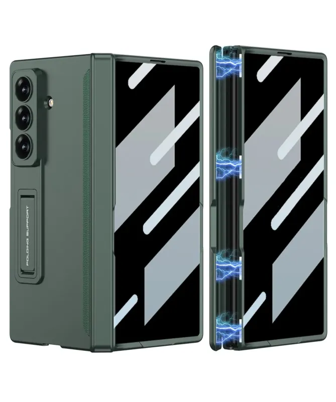 Coque Samsung Galaxy Z Fold 7 Anti-Espion avec Support | CONFIDENTIAL