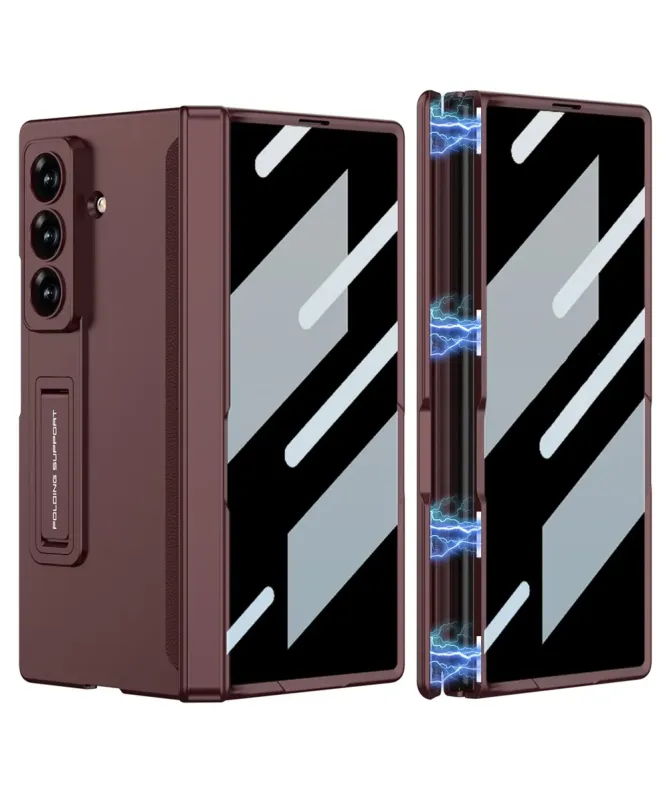 Coque Samsung Galaxy Z Fold 7 Anti-Espion avec Support | CONFIDENTIAL