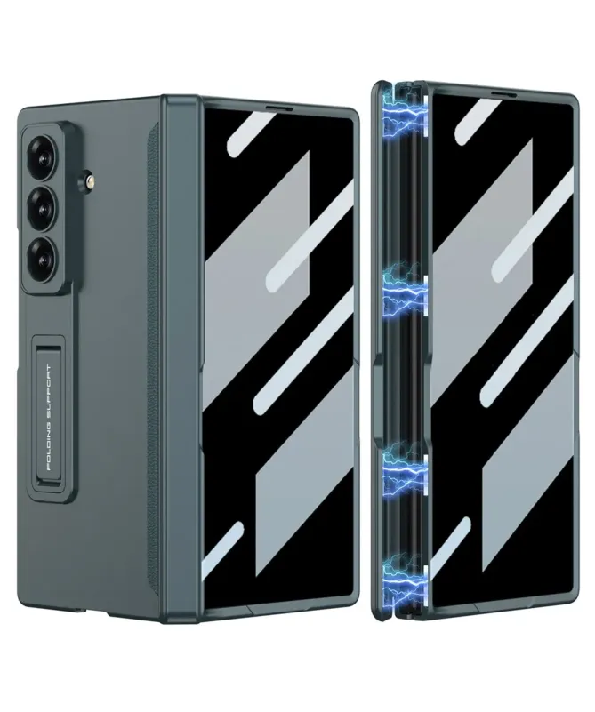 Coque Samsung Galaxy Z Fold 7 Anti-Espion avec Support | CONFIDENTIAL