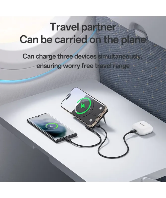 Batterie Externe Magnétique avec Câble et Support | VOLT