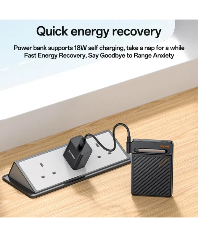 Batterie Externe Magnétique avec Câble et Support | VOLT