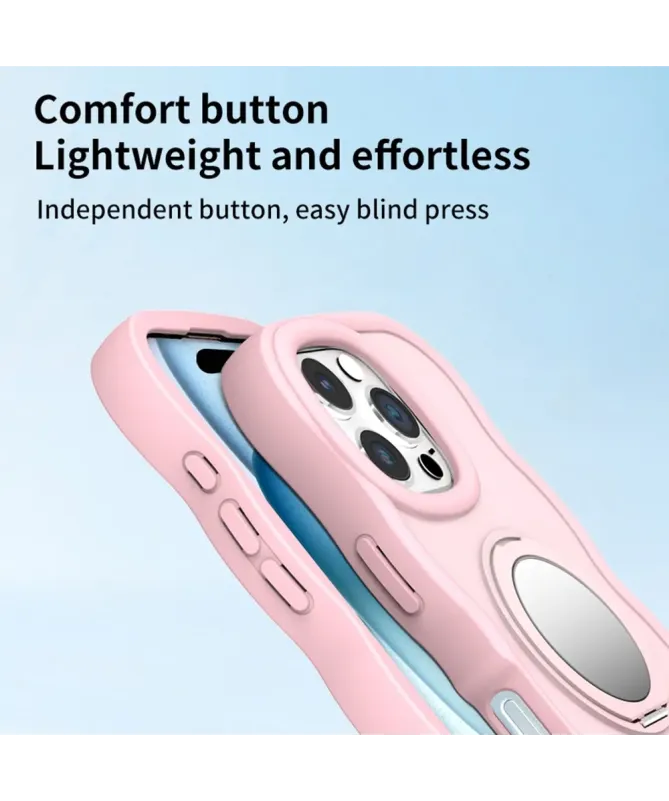 Coque iPhone 16 Pro Max avec Miroir et Anneau | VANITY