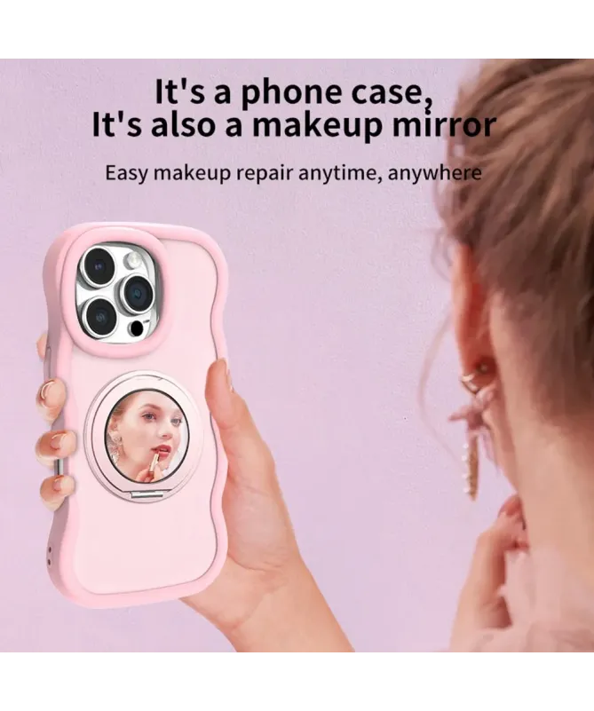 Coque iPhone 16 Pro Max avec Miroir et Anneau | VANITY