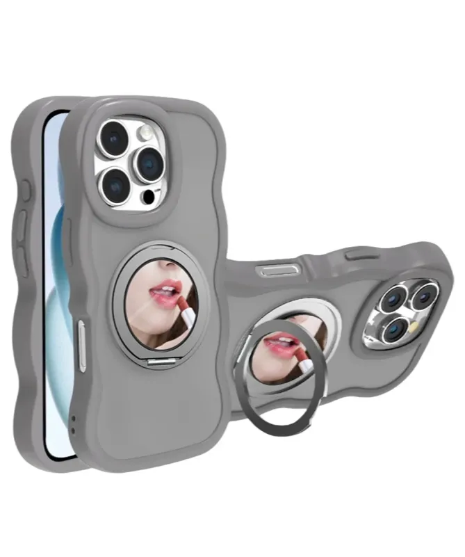 Coque iPhone 16 Pro Max avec Miroir et Anneau | VANITY