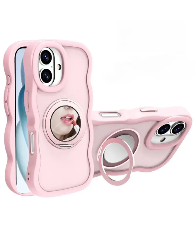 Coque iPhone 16 Plus avec Miroir et Anneau | VANITY
