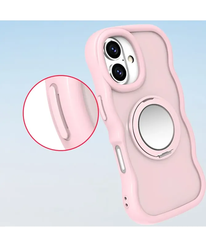 Coque iPhone 16 Plus avec Miroir et Anneau | VANITY