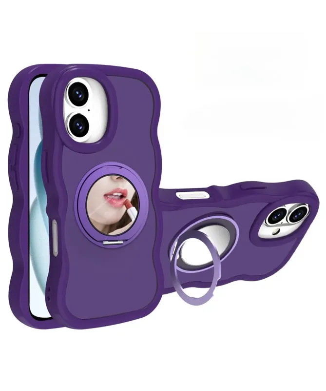 Coque iPhone 16 Plus avec Miroir et Anneau | VANITY