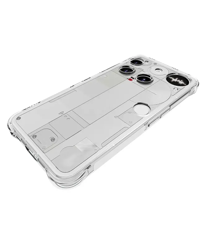 Pack Nothing Phone (3) | Coque Coins Renforcés Transparente avec 2 Ver