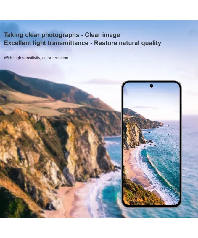 Verre Trempé Samsung Galaxy S25 FE pour lentille (2 pièces)