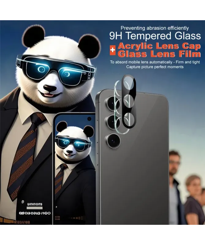 Protections Samsung Galaxy S25 FE en verre trempé pour lentille (2 piè