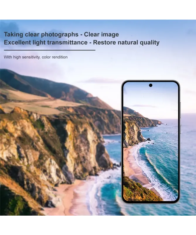 Protections Samsung Galaxy S25 FE en verre trempé pour lentille (2 piè