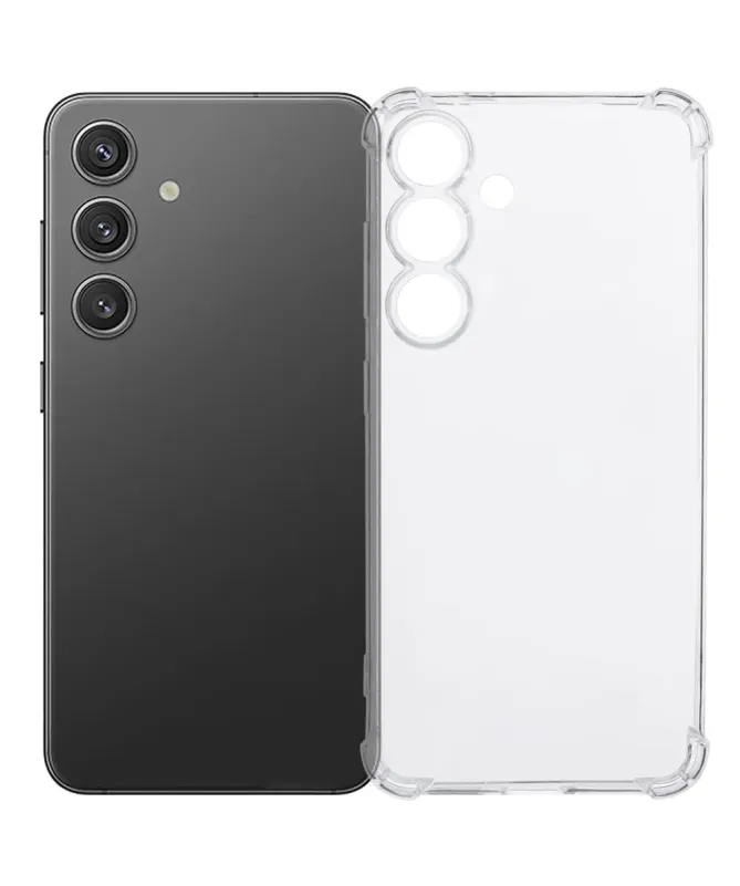 Coque Samsung Galaxy S25 FE transparente angles renforcés