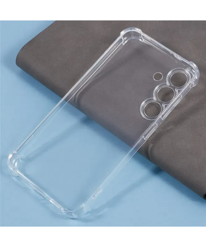 Coque Samsung Galaxy S25 FE transparente angles renforcés