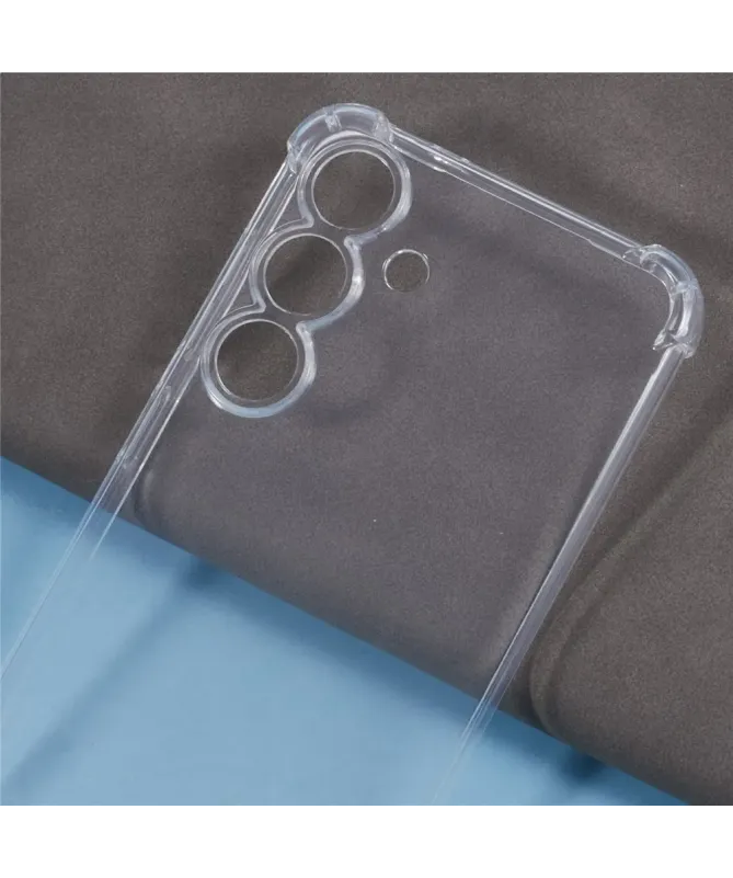 Coque Samsung Galaxy S25 FE transparente angles renforcés