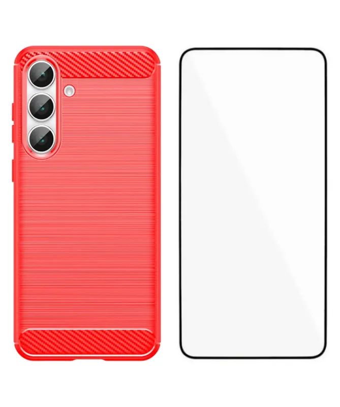 Coque Samsung Galaxy S25 FE avec Verre Trempé | CARBO
