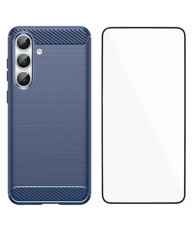 Coque Samsung Galaxy S25 FE avec Verre Trempé | CARBO