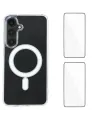 Coque Samsung Galaxy S24 Plus MagSafe + 2 Films Verre Trempé | CLEARY