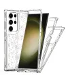 Coque Samsung Galaxy S23 Ultra Fleurs Transparentes 360° | BLOOMY