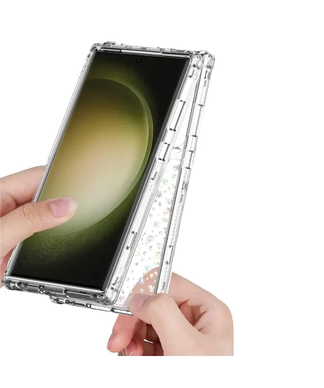 Coque Samsung Galaxy S23 Ultra Fleurs Transparentes 360° | BLOOMY