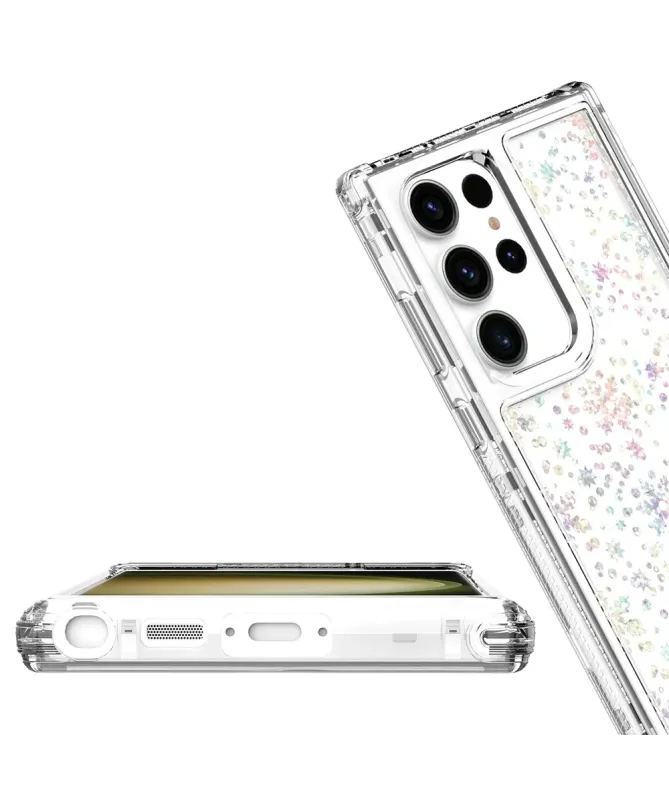 Coque Samsung Galaxy S23 Ultra Fleurs Transparentes 360° | BLOOMY