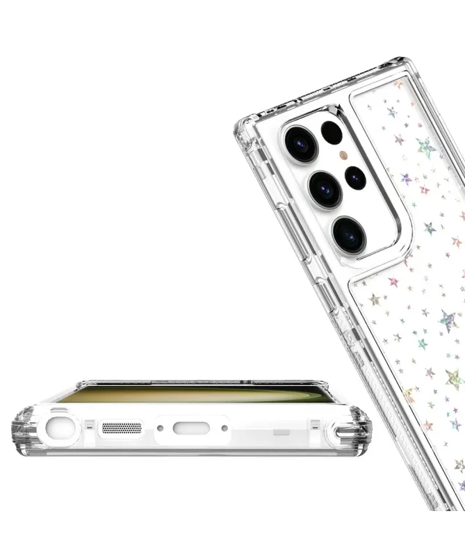 Coque Samsung Galaxy S23 Ultra Étoiles Transparente 360° | STARLIGHT