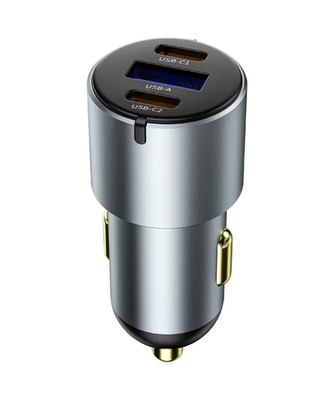 Chargeur Voiture Rapide 60W USB-C & USB-A | Nano Pro