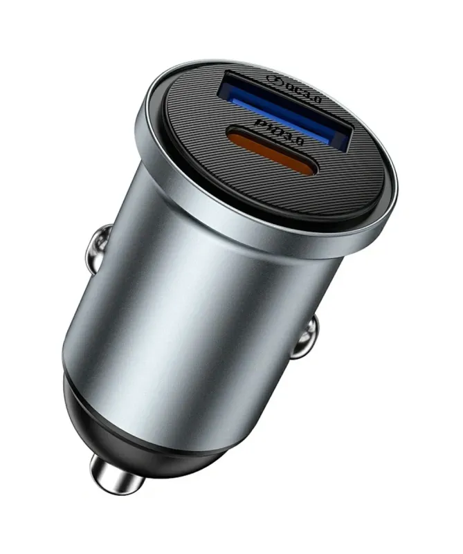 Chargeur Voiture Rapide 60W USB-C & USB-A | Nano Pro