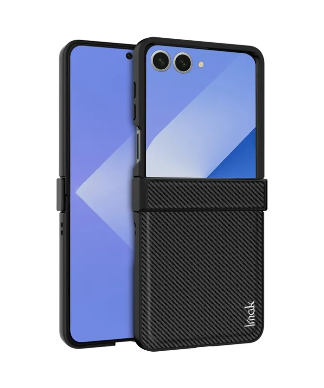 Coque Samsung Galaxy Z Flip 7 | IMAK Ruiyi Carbon Texture