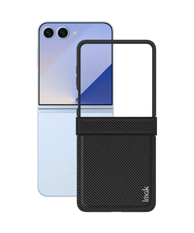 Coque Samsung Galaxy Z Flip 7 | IMAK Ruiyi Carbon Texture