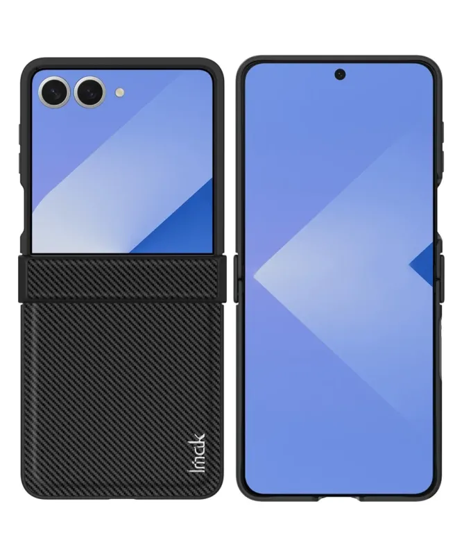 Coque Samsung Galaxy Z Flip 7 | IMAK Ruiyi Carbon Texture