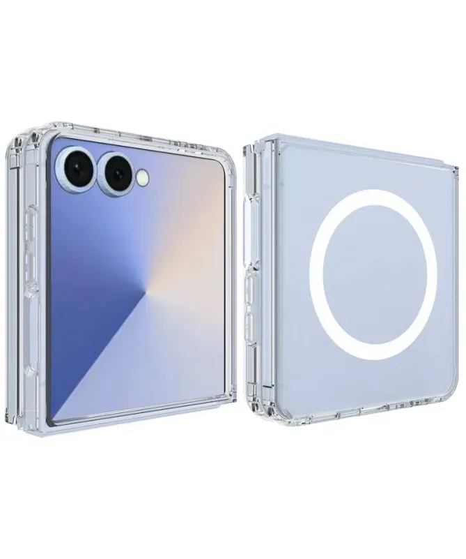 Coque Samsung Galaxy Z Flip 7 Transparente | MagSafe Compatible