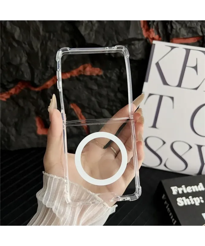 Coque Samsung Galaxy Z Flip 7 Transparente Magnétique | LUCID