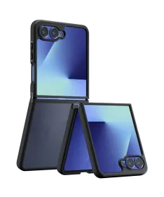Coque Samsung Galaxy Z Flip 7 Antichoc Transparente Noire