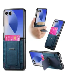 Coque Samsung Galaxy Z Flip 7 avec Support et Porte-Cartes | Effet Cui