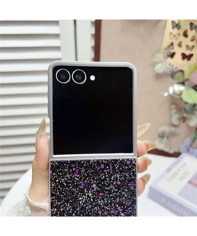 Coque Samsung Galaxy Z Flip 7 Paillettes Glamour