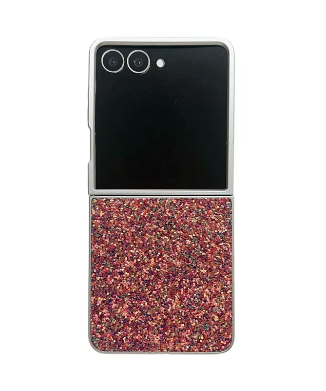 Coque Samsung Galaxy Z Flip 7 Paillettes Glamour