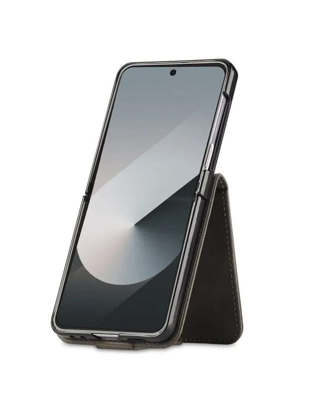 Housse Samsung Galaxy Z Flip 7 Effet Cuir LC.IMEEKE