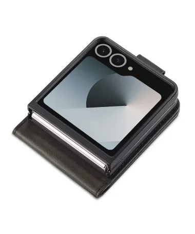 Housse Samsung Galaxy Z Flip 7 Effet Cuir LC.IMEEKE