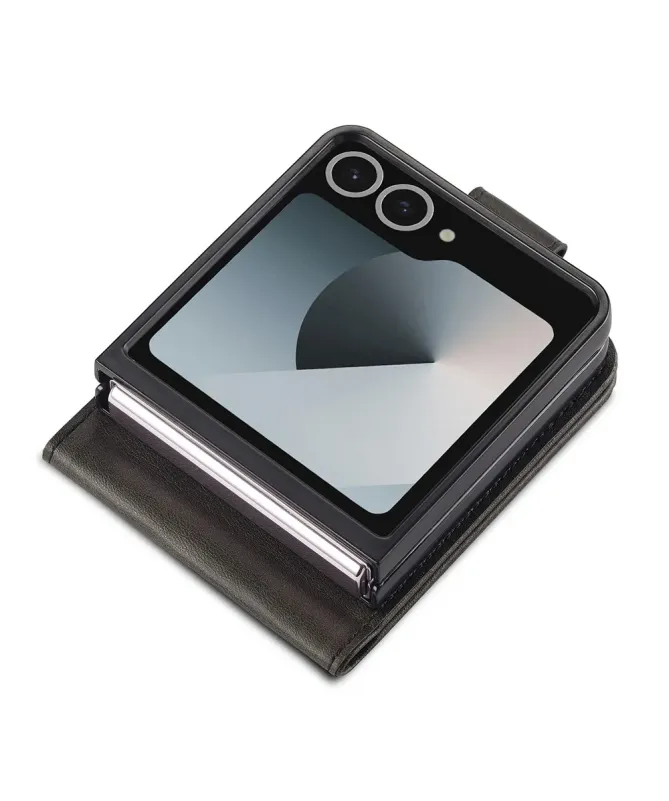 Housse Samsung Galaxy Z Flip 7 Effet Cuir LC.IMEEKE