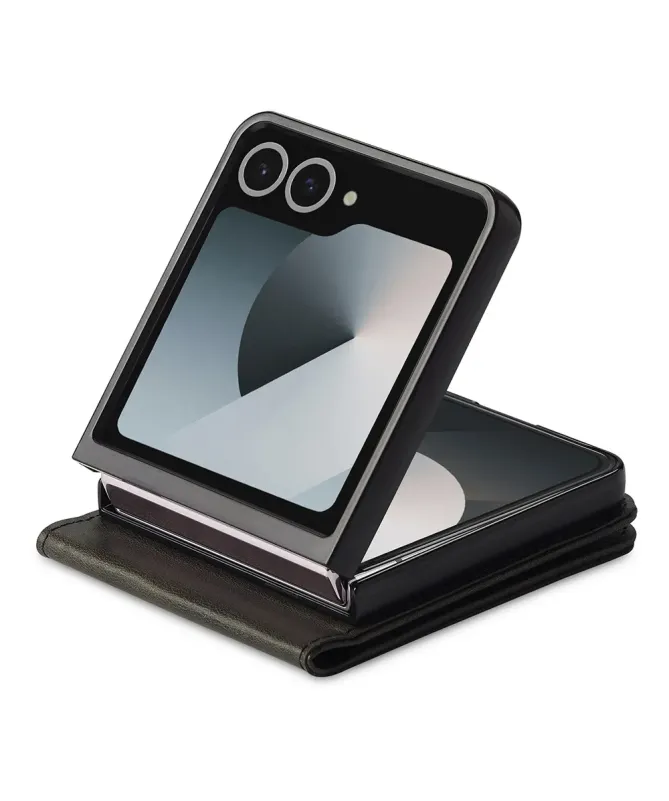 Housse Samsung Galaxy Z Flip 7 Effet Cuir LC.IMEEKE