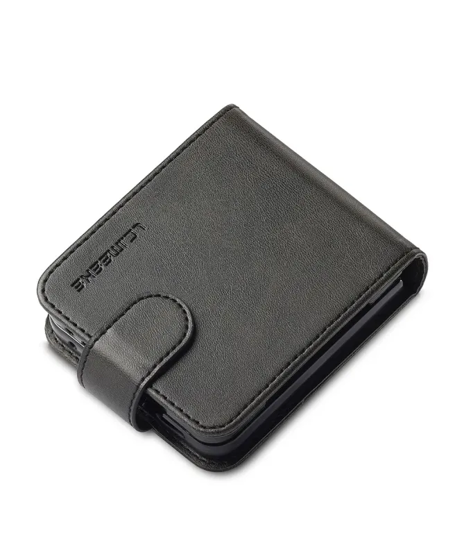 Housse Samsung Galaxy Z Flip 7 Effet Cuir LC.IMEEKE
