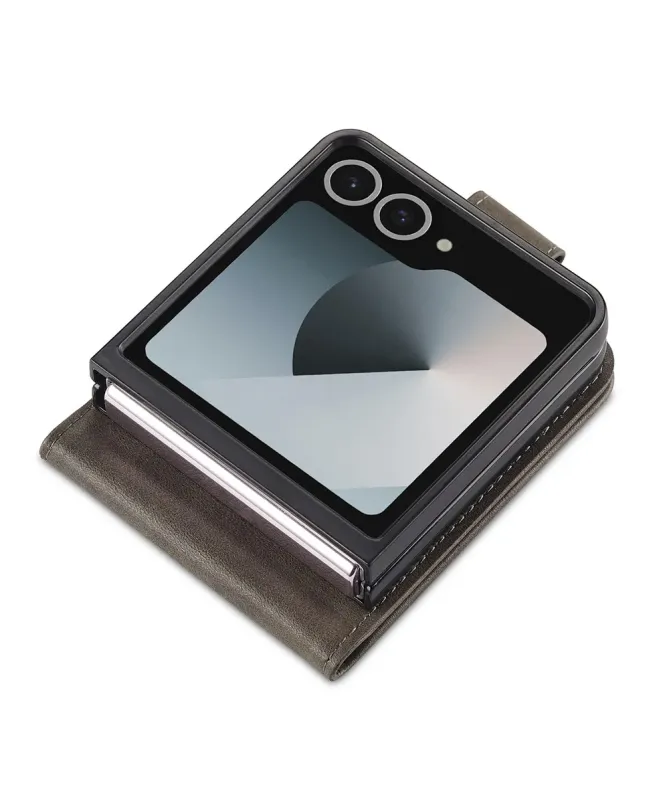 Housse Samsung Galaxy Z Flip 7 Effet Cuir LC.IMEEKE